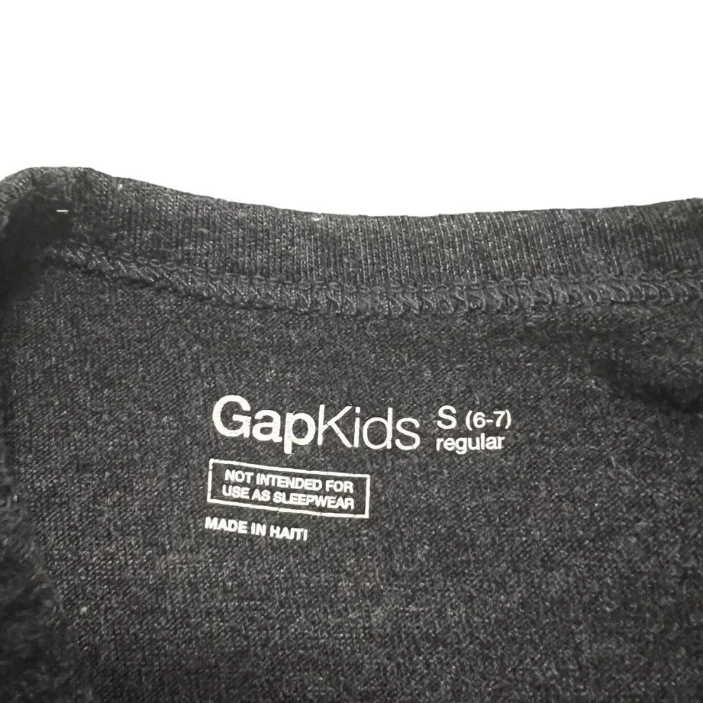 Gap Kids 6-7Y Motorcycle Graphic Tee Shirt